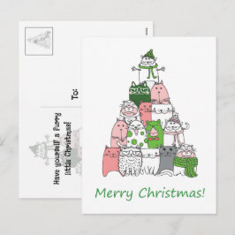 Cartes Pour Fêtes Annuelles Amène-toi un petit Noël de Furry !