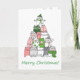 Cartes Pour Fêtes Annuelles Amène-toi un petit Noël de Furry !