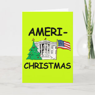 Cartes Pour Fêtes Annuelles Ameri-Christmas - Rendre Noël magnifique