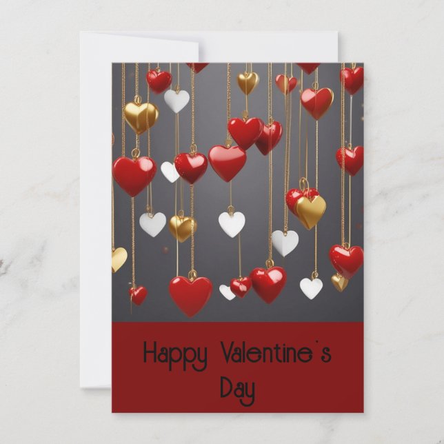 Cartes Pour Fêtes Annuelles Ami de la Saint-Valentin (Devant)