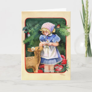 Cartes Pour Fêtes Annuelles Ami forestier