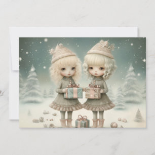 Cartes Pour Fêtes Annuelles Amitié chère : Un joyeux voeu de Noël