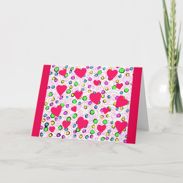 Cartes Pour Fêtes Annuelles Amore (Devant)