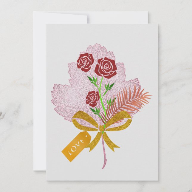 Cartes Pour Fêtes Annuelles amour (Devant)