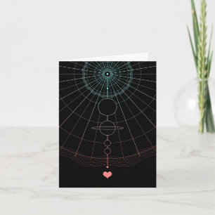 Cartes Pour Fêtes Annuelles amour au-delà