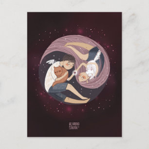 Cartes Pour Fêtes Annuelles AMOUR couple parfait Saint Valentin