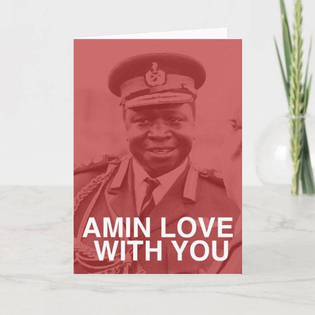 Cartes Pour Fêtes Annuelles amour d'amin avec vous (Devant)