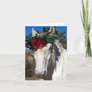 Cartes Pour Fêtes Annuelles Amour de cheval