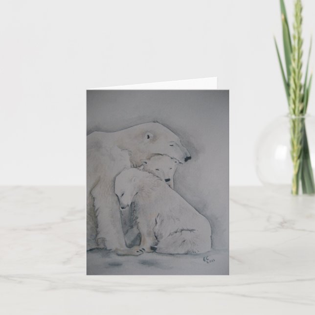 Cartes Pour Fêtes Annuelles Amour de Noël (Devant)