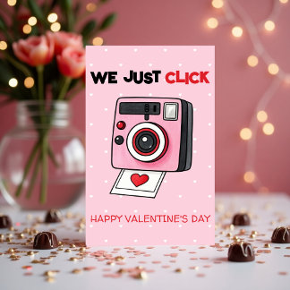 Cartes Pour Fêtes Annuelles Amour de punaises de caméra mignon pour les enfant