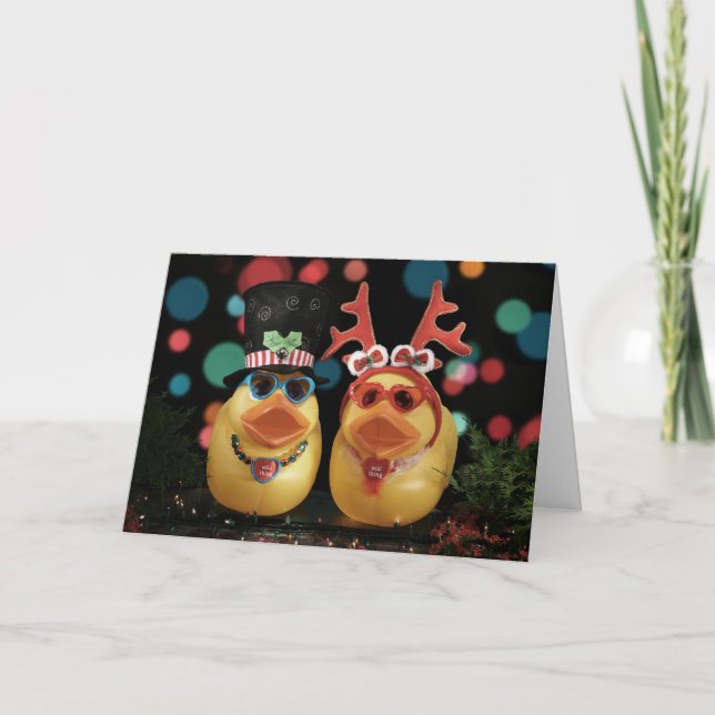 Cartes Pour Fêtes Annuelles Amour de vacances (Devant)