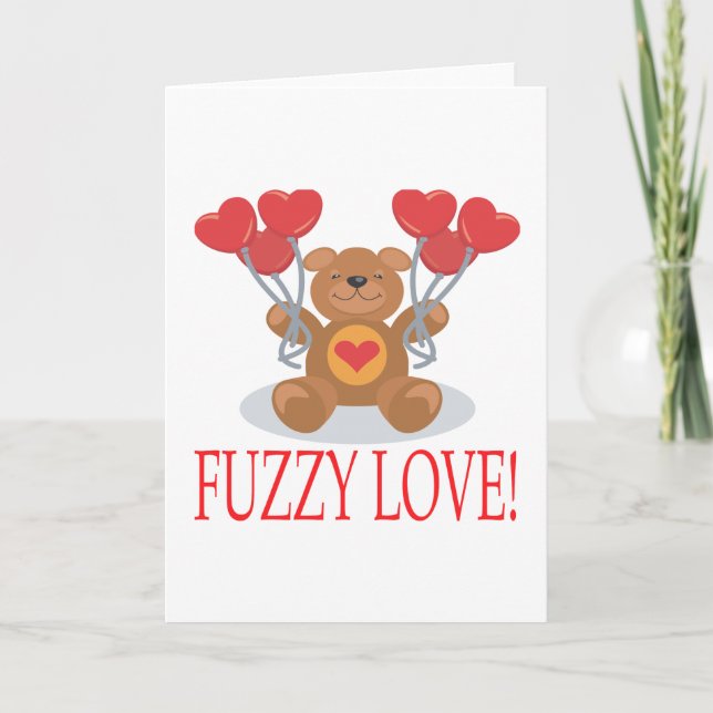 Cartes Pour Fêtes Annuelles Amour flou (Devant)