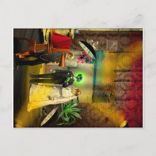 Cartes Pour Fêtes Annuelles Amour interracial