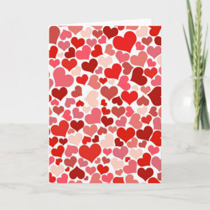 Cartes Pour Fêtes Annuelles Amour, Saint-Valentin, Jour, Coeur, Femmes, Rose, 