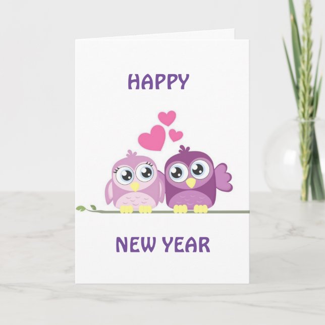 CARTES POUR FÊTES ANNUELLES ***AMOUREZ-VOUS** & FÊTEZ AUSSI ! HOLID DE NOUVELL (Devant)