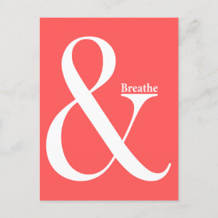 Cartes Pour Fêtes Annuelles Ampersand Et Respire