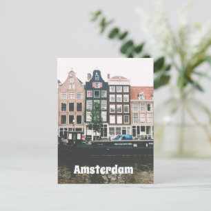 Cartes Pour Fêtes Annuelles Amsterdam Voyage Souvenir