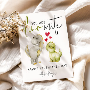 Cartes Pour Fêtes Annuelles Amusant Vous Êtes Dino-Mite   Saint Valentin