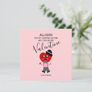 Cartes Pour Fêtes Annuelles Amusante Romantique amie Valentines Jour