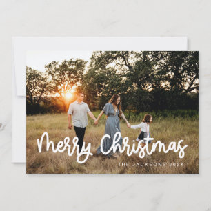 Cartes Pour Fêtes Annuelles Amusants Écrit Joyeux Noël Design