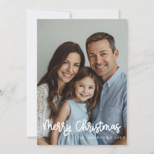 Cartes Pour Fêtes Annuelles Amusants Écrit Joyeux Noël Design