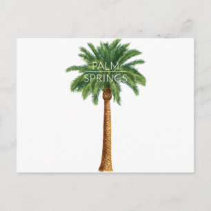 Cartes Pour Fêtes Annuelles Amusement d'été de vacances de Palm Springs de