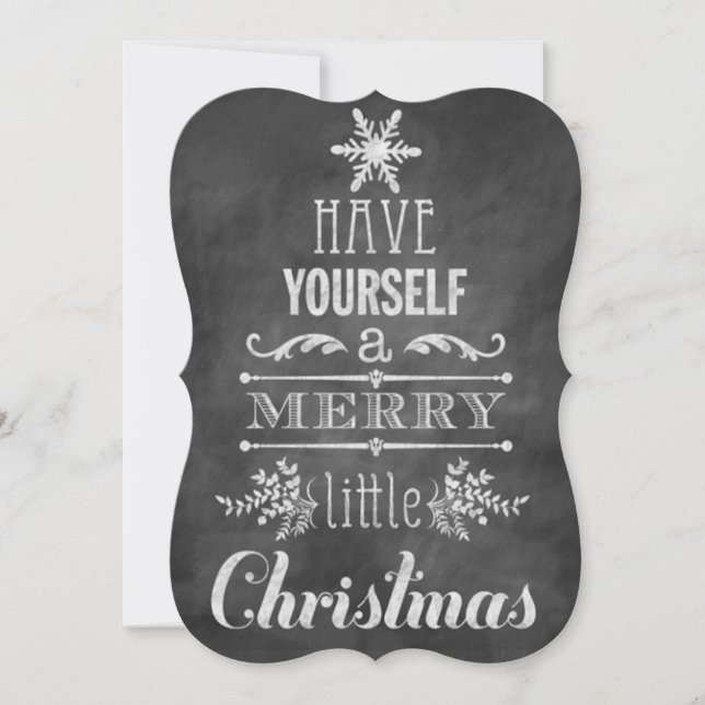 Cartes Pour Fêtes Annuelles Amusez-vous un joyeux petit Noël... (Devant)