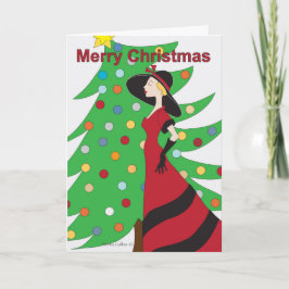 Cartes Pour Fêtes Annuelles Ancien Noël de mode