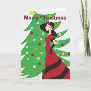 Cartes Pour Fêtes Annuelles Ancien Noël de mode