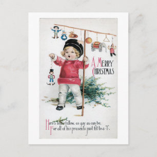 Cartes Pour Fêtes Annuelles Ancien Noël, Enfant