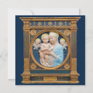 Cartes Pour Fêtes Annuelles Andrea Della Robbia c1485 Madonna and Child
