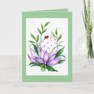Cartes Pour Fêtes Annuelles Anémone Pâques
