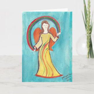 Cartes Pour Fêtes Annuelles ange de joie.. par paisewillow