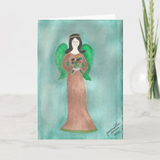 Cartes Pour Fêtes Annuelles ange de la terre… par le peacewillow