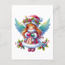 Ange de neige de Noël