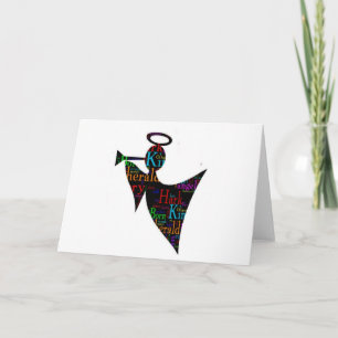 Cartes Pour Fêtes Annuelles Ange de Noël