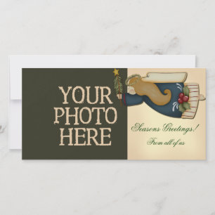 Cartes Pour Fêtes Annuelles Ange de Noël