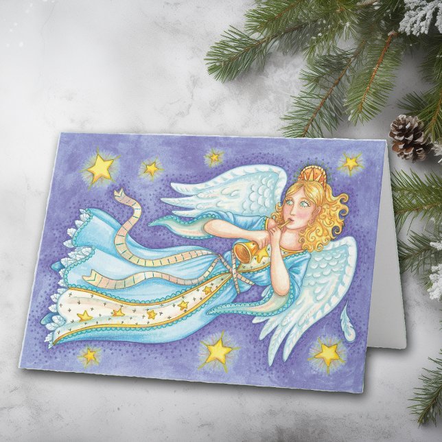 Cartes Pour Fêtes Annuelles Ange de Noël (Créateur téléchargé)