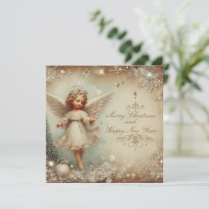 Cartes Pour Fêtes Annuelles Ange de Noël