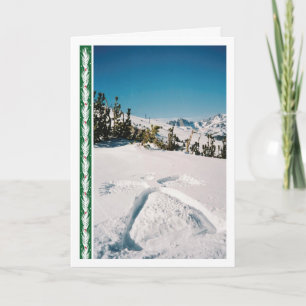 Cartes Pour Fêtes Annuelles Ange de plume