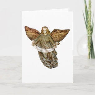 Cartes Pour Fêtes Annuelles Ange d'or