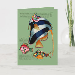 Cartes Pour Fêtes Annuelles Angel Fish et ses amis