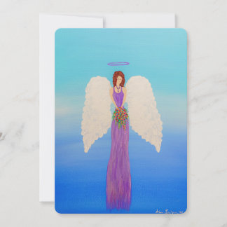 Cartes Pour Fêtes Annuelles angel of peace