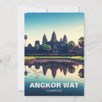 Angkor Wat Cambodia à Dawn