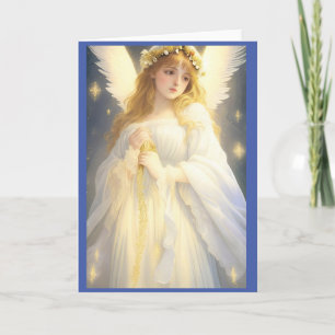 Cartes Pour Fêtes Annuelles Angle de Noël victorien vintage