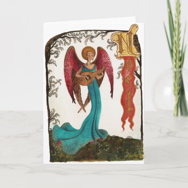 Cartes Pour Fêtes Annuelles Angle de tatouage 2 (Devant)