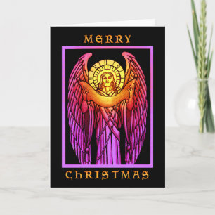 Cartes Pour Fêtes Annuelles Angle en verre tendu