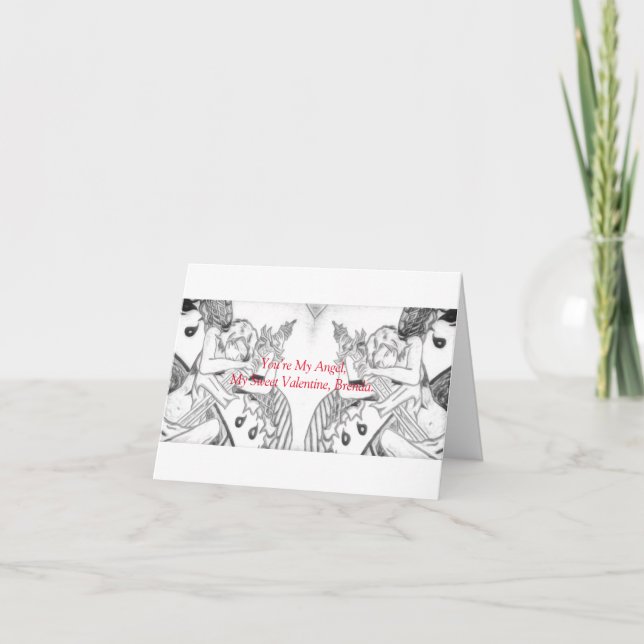 Cartes Pour Fêtes Annuelles Angles image miroir (Devant)