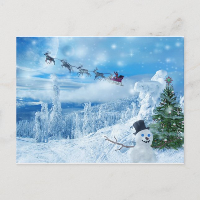 Cartes Pour Fêtes Annuelles anime de Noël (Devant)