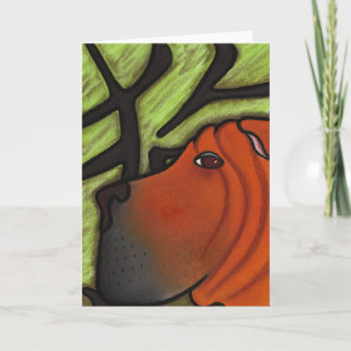 Cartes Pour Fêtes Annuelles Année du chien